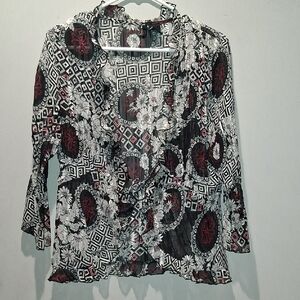 Beautiful Sheer Cover Blouse